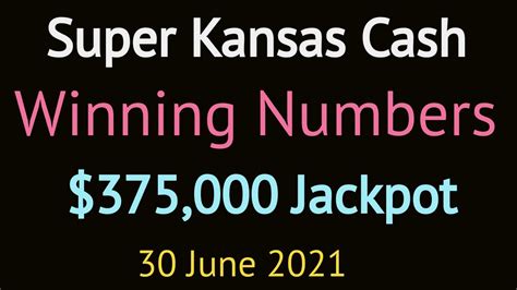 super kansas cash numbers